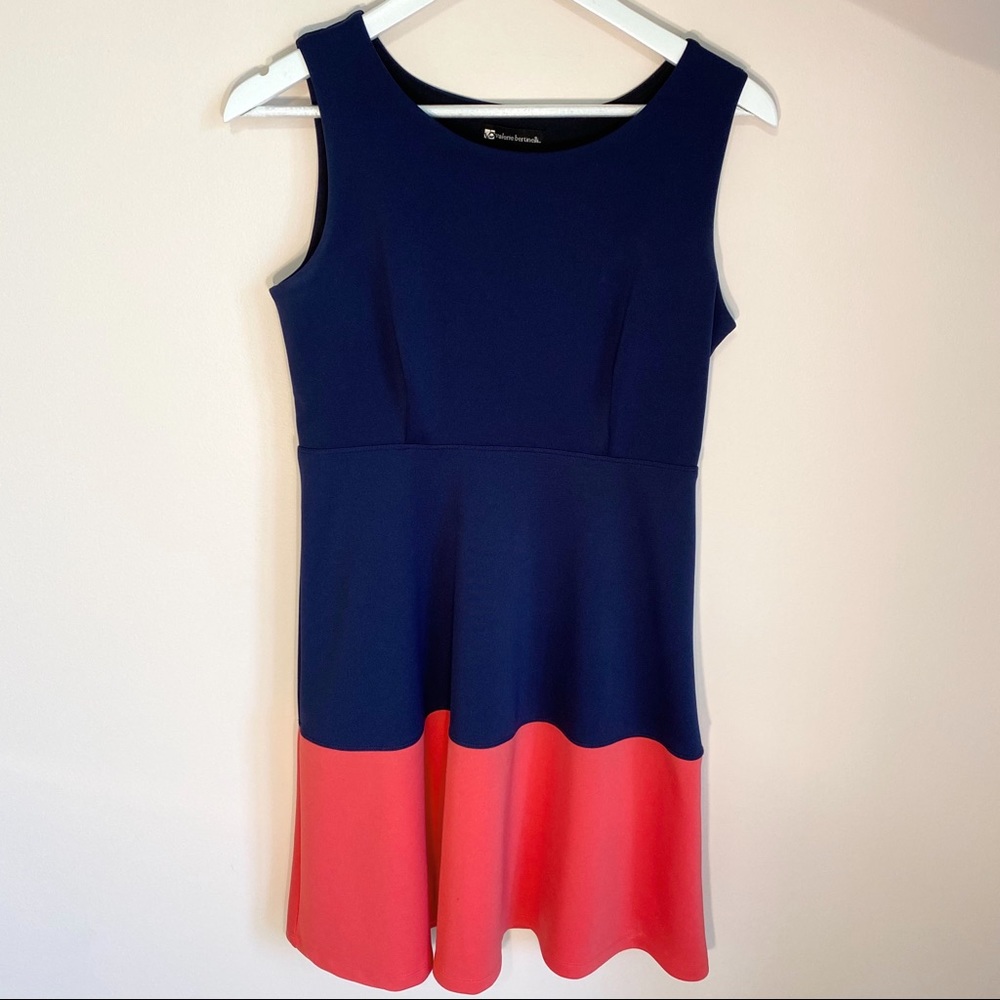 Valerie Bertenelli Color Block Dress